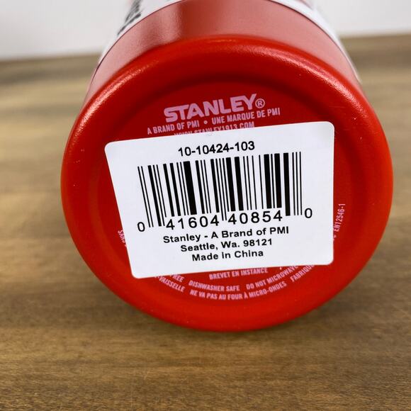 Stanley Tumbler 16 oz Stacking Pint Target Red Stainless Travel Mug Valentines - Picture 6 of 10